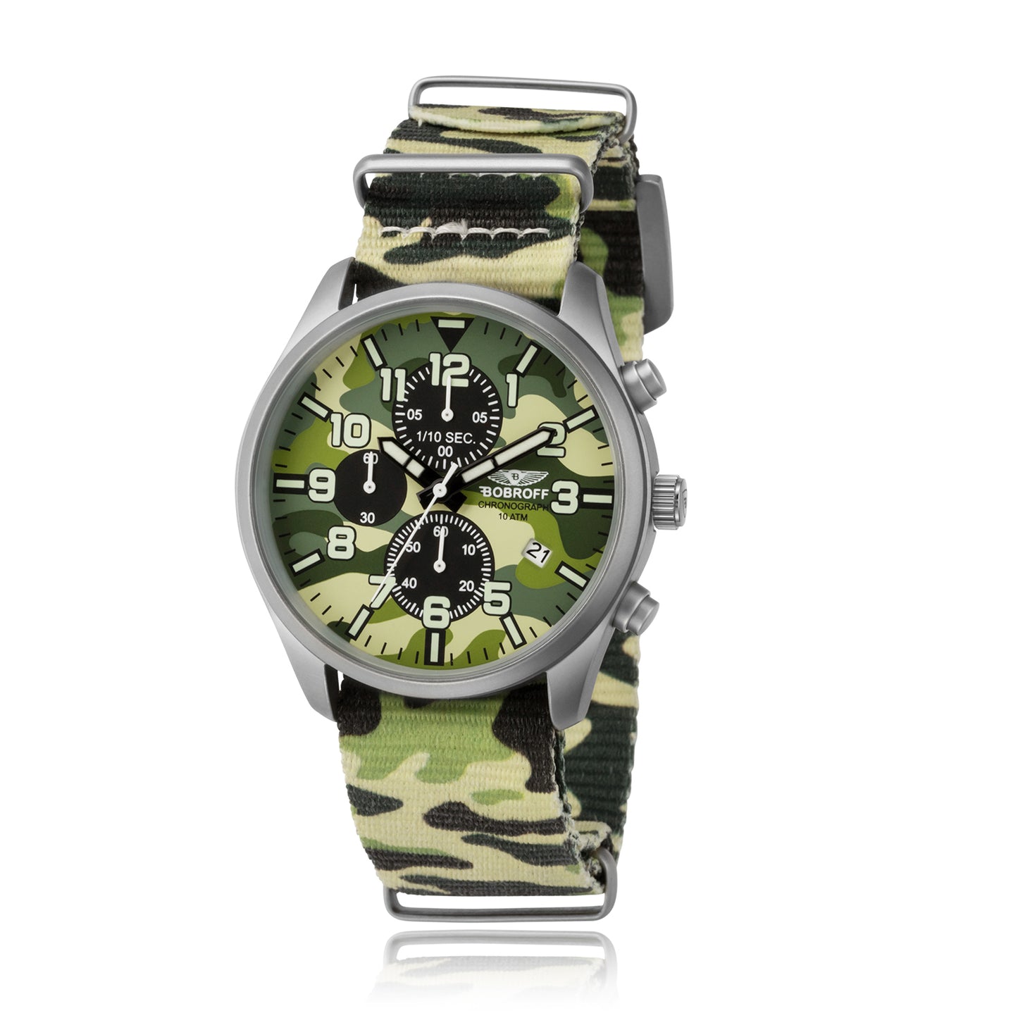 Bobroff BF0020 Men Watch 42mm 10ATM