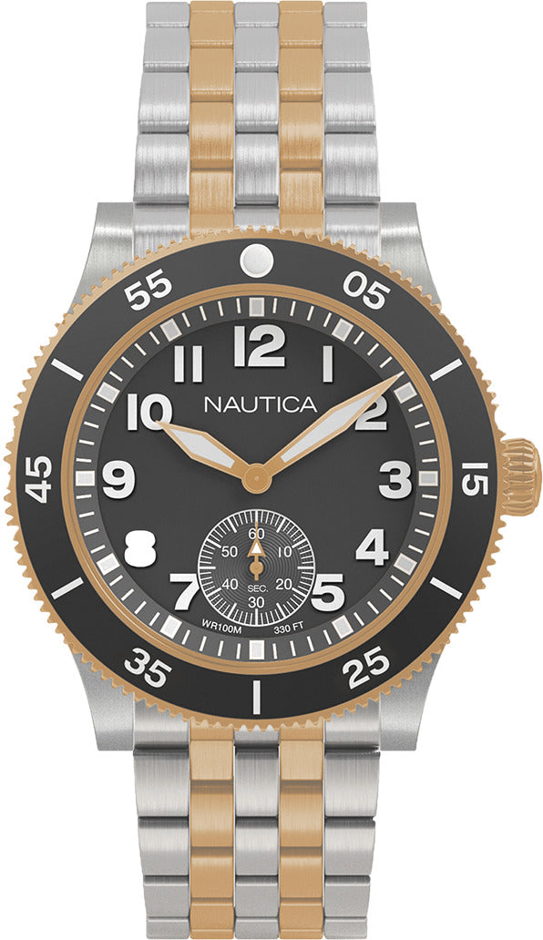 Nautica NAPHST004 Men Watch 44mm 10 ATM