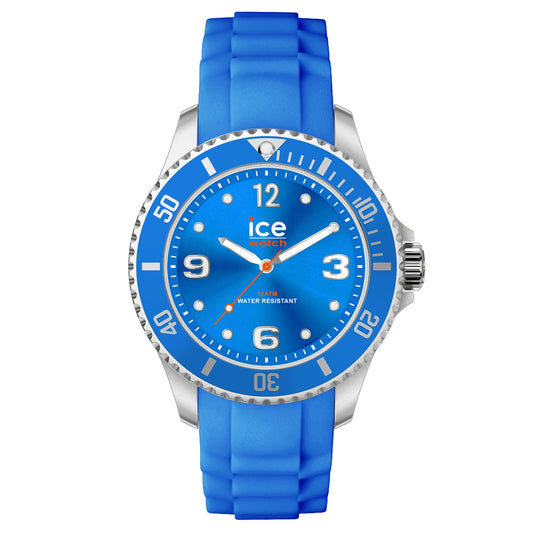 Ice 20361 watch for man with a blue dial and silicone strap.