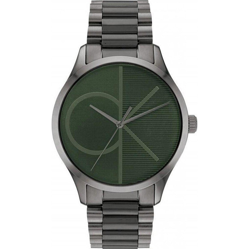 Calvin Klein 25200164 watch for man with a grey dial and stainless steel strap.