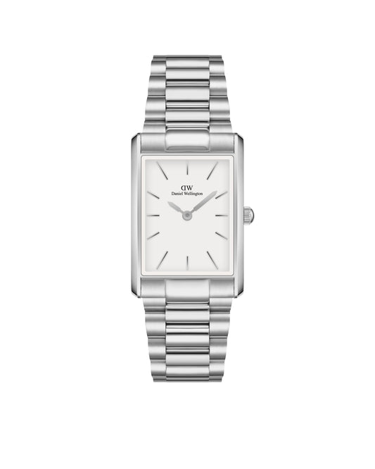 Daniel Wellington DW00100701 watch for women with a white dial and stainless steel strap.