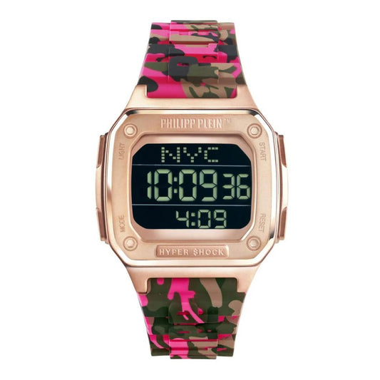 Philipp Plein PWHAA1622 watch for man with a black dial and silicone strap.