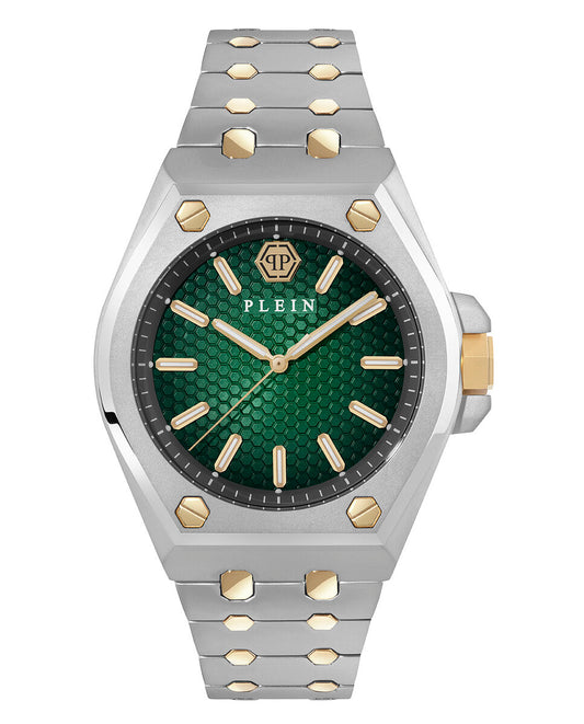 Philipp Plein PWPMA0224 watch for man with a black dial and stainless steel strap.