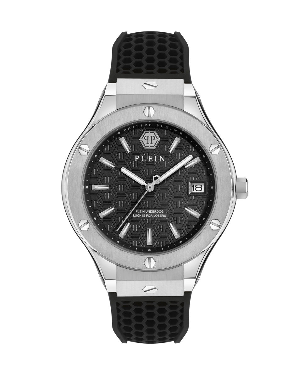 Philipp Plein PWUFA0125 watch for man with a black dial and silicone strap.