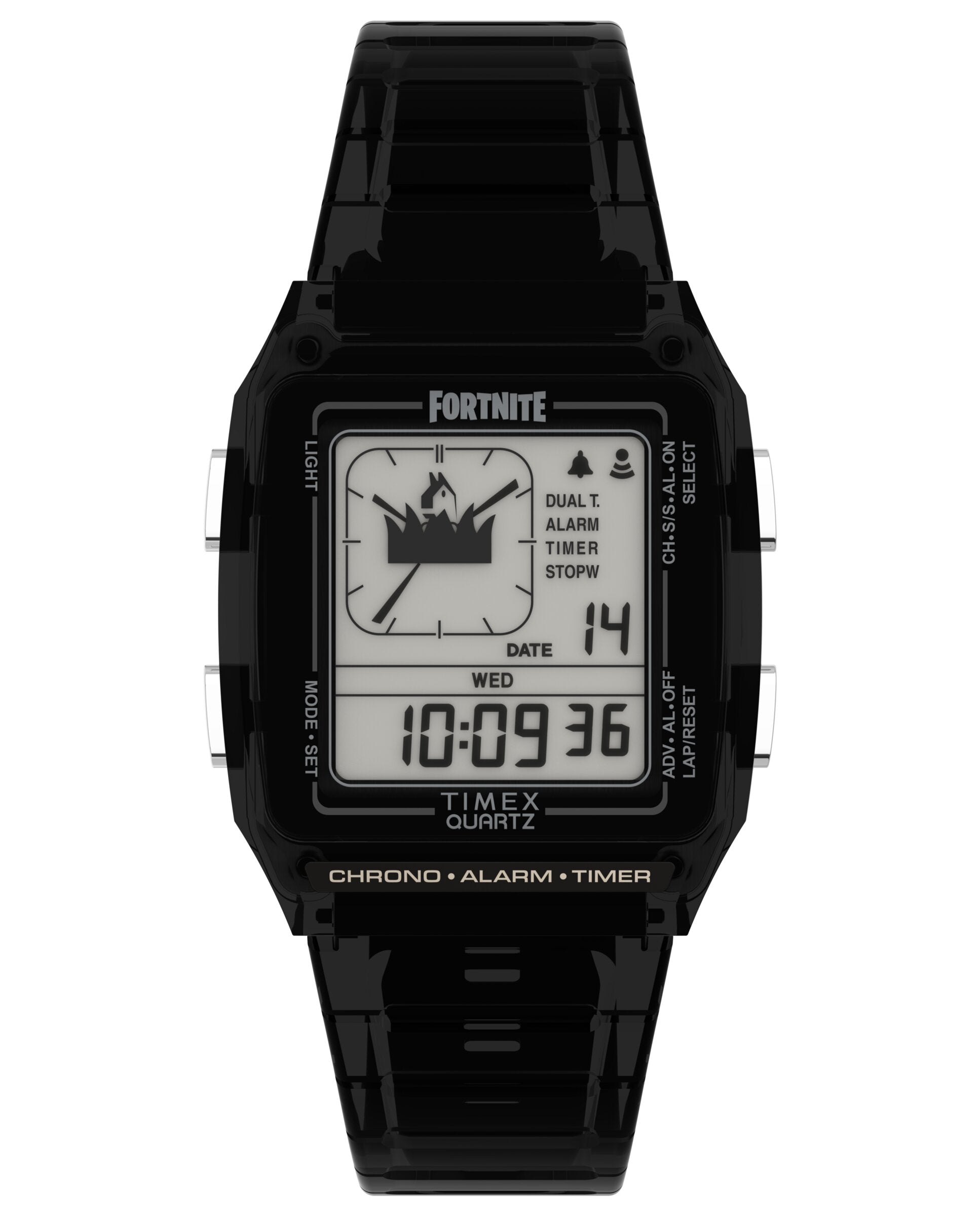 Timex TW2W96500 watch for man with a grey dial and rubber strap.