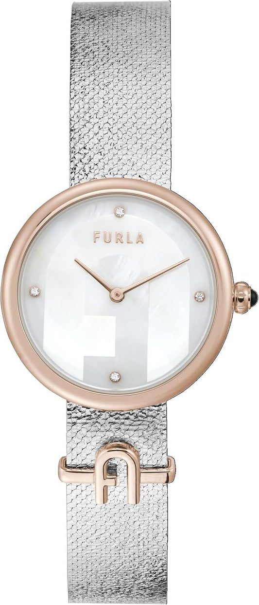 Furla WW00022004L5 watch for women with a grey dial and stainless steel strap.