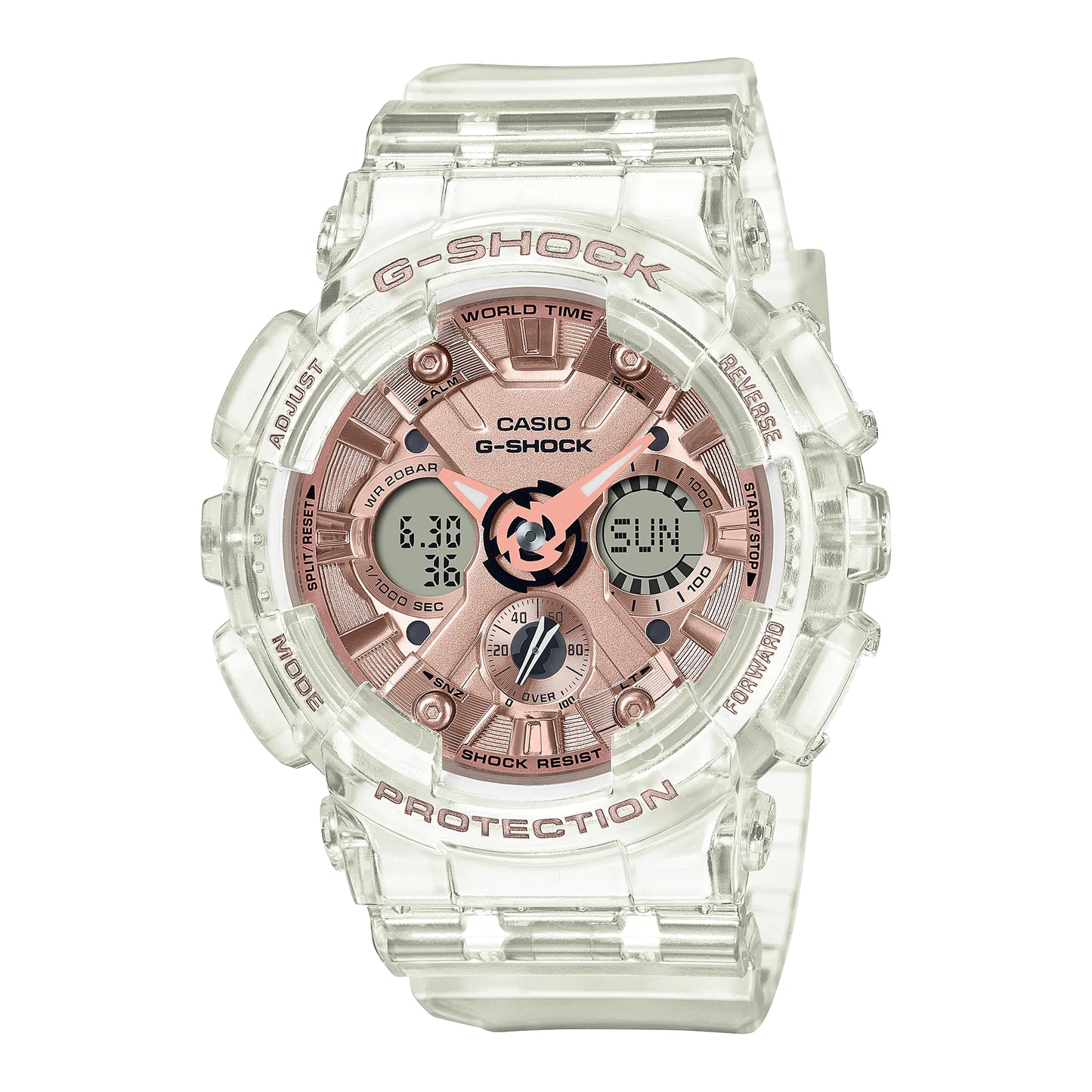 Casio GMAS120SR7AER Unisex Watch 49 mm 45.9 mm 15.8 mm 20ATM